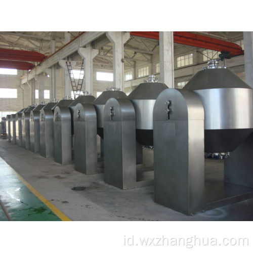 Pengering Vakum Rotary Kerucut Ganda Stainless Steel